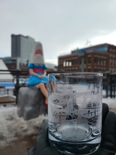 Canalside Engraved Whiskey Glass