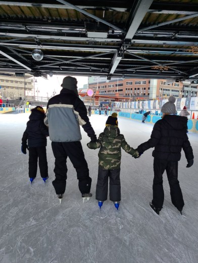 Family Ice Skating