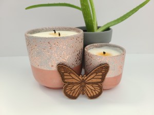 Photograph of Large wooden Butterfly Magnet